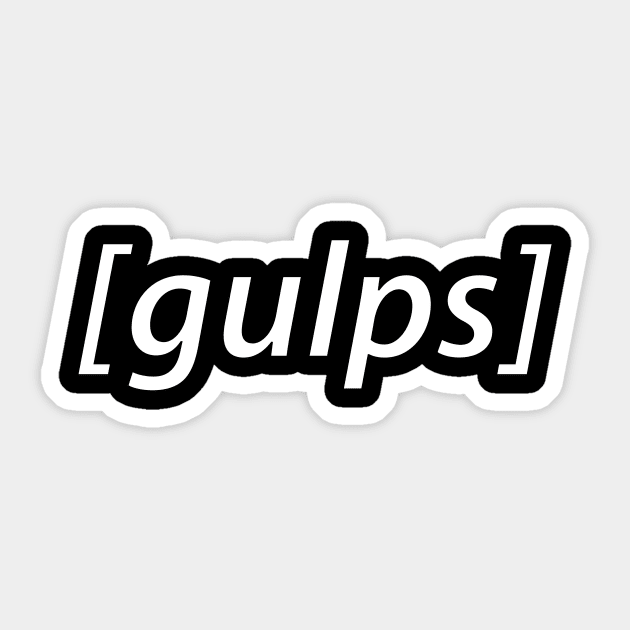 gulps Sticker by baybayin